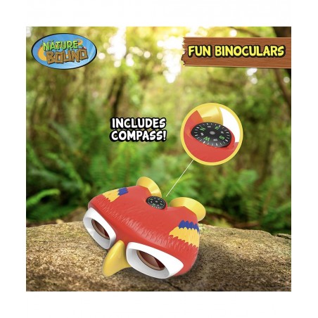 Binoculars for Toddlers & Kids Explore Nature and Outdoors Play with Fun Parrot Shaped Design & Compass Boys & Girls $25.97 N...