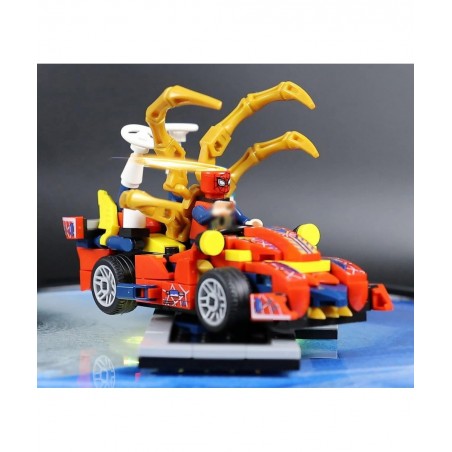 Set of 3 Hero Series Mini Figures Building Blocks Kit Assembled Action Figures Toy Set for Christmas Birthday and Fan Collect...