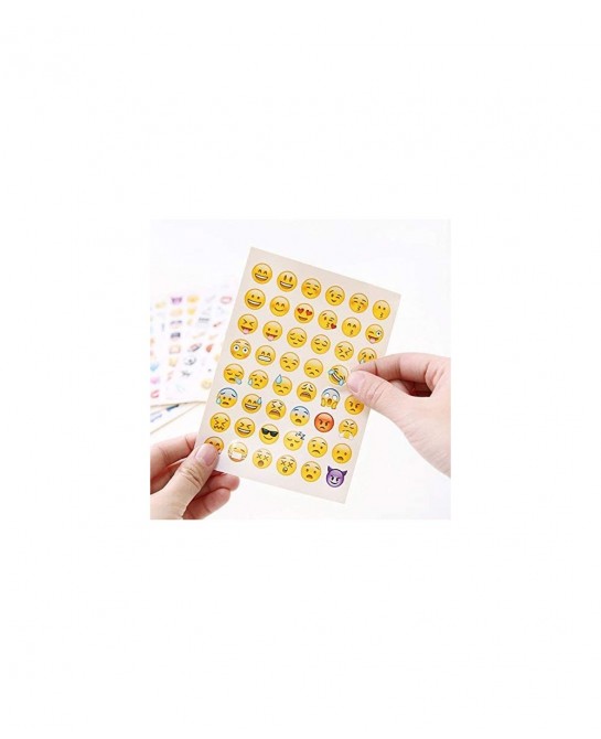 480pcs Emoji Stickers 10 Sheets Kids Stickers Scrapbooking Stickers Emotion Stickers $18.74 Kids' Stickers