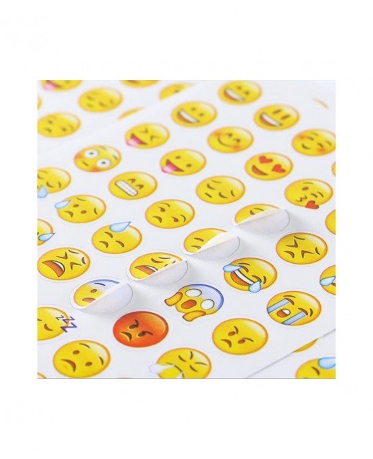 480pcs Emoji Stickers 10 Sheets Kids Stickers Scrapbooking Stickers Emotion Stickers $18.74 Kids' Stickers
