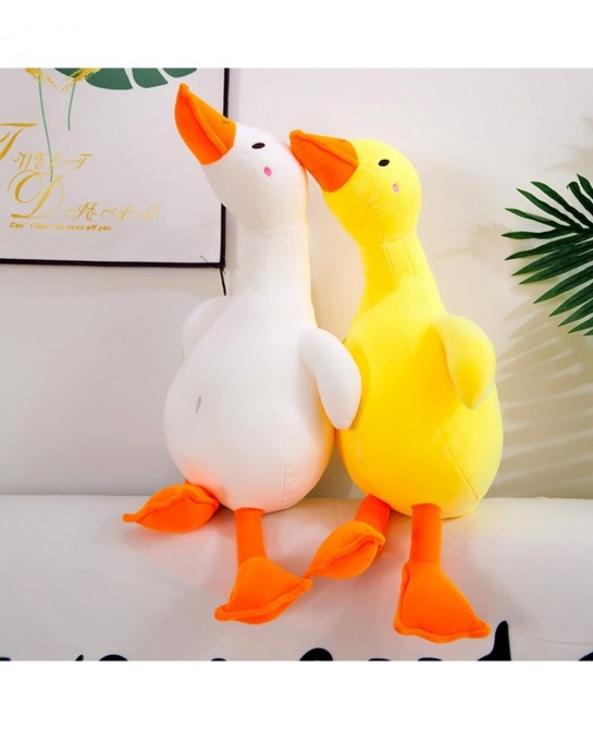 Duck Plush Toy Stuffed Animal Throw Duck Plushie 25.6" Giant Adorable Hugging Pillow Cute Soft Throw Plushie Great Birthday G...