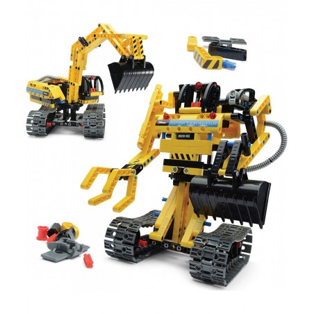 Stem Building Toys Building Set stem Kits for Boys Gift Toys for Boys Ages 6 - 14 Year Old and up 2 in 1 Model Set Excavator ...