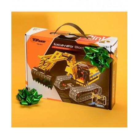 Stem Building Toys Building Set stem Kits for Boys Gift Toys for Boys Ages 6 - 14 Year Old and up 2 in 1 Model Set Excavator ...