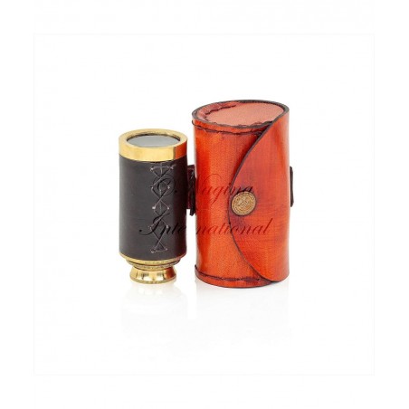 6" Solid Brass Quality Handcrafted Spyglass Telescope Set with Brown Carry Bag to Complete Your Collection $21.59 Children's ...