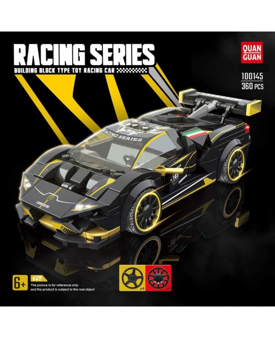 Supercar Building Blocks Set 360Pieces Sports Car Building Blocks Model Compatible with Lego $31.06 Toy Building Sets