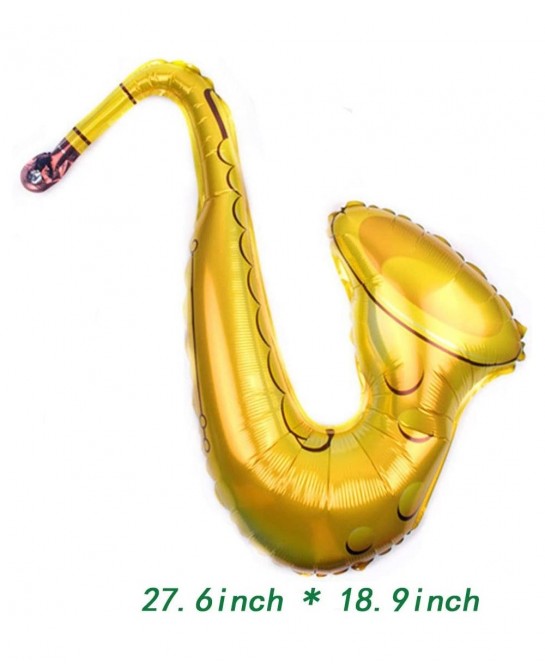 2 PCS Saxophone Foil Balloons for Kids Music Themed Party Children Birthday Party Baby Shower Wedding Party Decorations $17.1...
