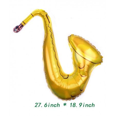 2 PCS Saxophone Foil Balloons for Kids Music Themed Party Children Birthday Party Baby Shower Wedding Party Decorations $17.1...