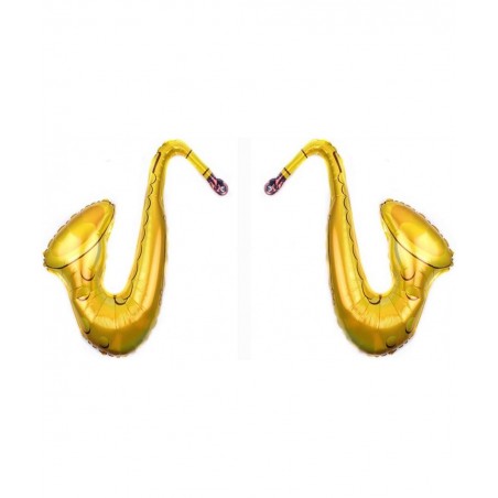 2 PCS Saxophone Foil Balloons for Kids Music Themed Party Children Birthday Party Baby Shower Wedding Party Decorations $17.1...