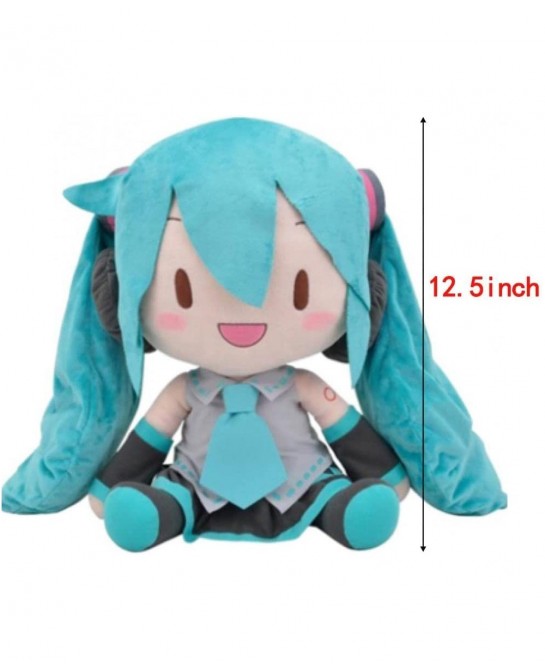 Hatsune Miku Plush Toys Cartoon Fluffy and Comfortable Dolls Realistic Clothing 12.5inch Home Decoration $75.95 Plush Figure ...