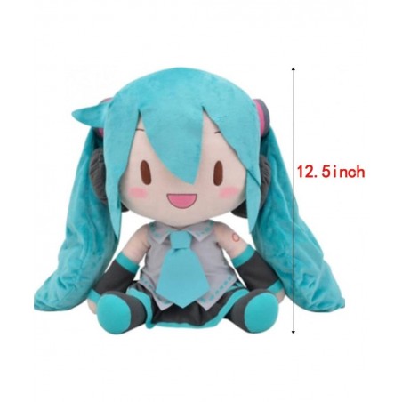 Hatsune Miku Plush Toys Cartoon Fluffy and Comfortable Dolls Realistic Clothing 12.5inch Home Decoration $75.95 Plush Figure ...