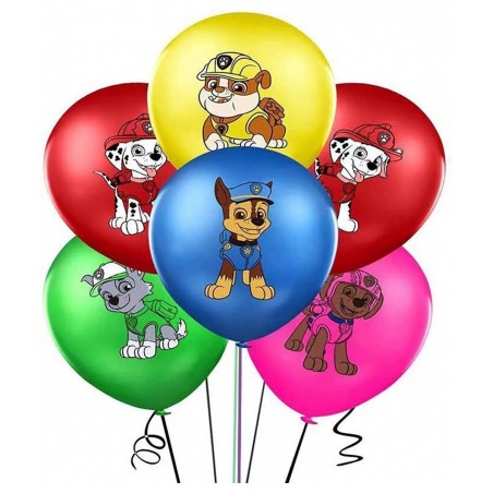 Dog Patrol Party Supplies Dog Patrol Birthday Party Ballons Set Dog Party Balloon Dog Patrol Party Supplies for Kids Party De...