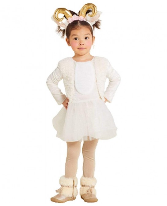 Toddler Girls Hyde & Eek Goat Halloween Costume $38.78 Kids' Costumes