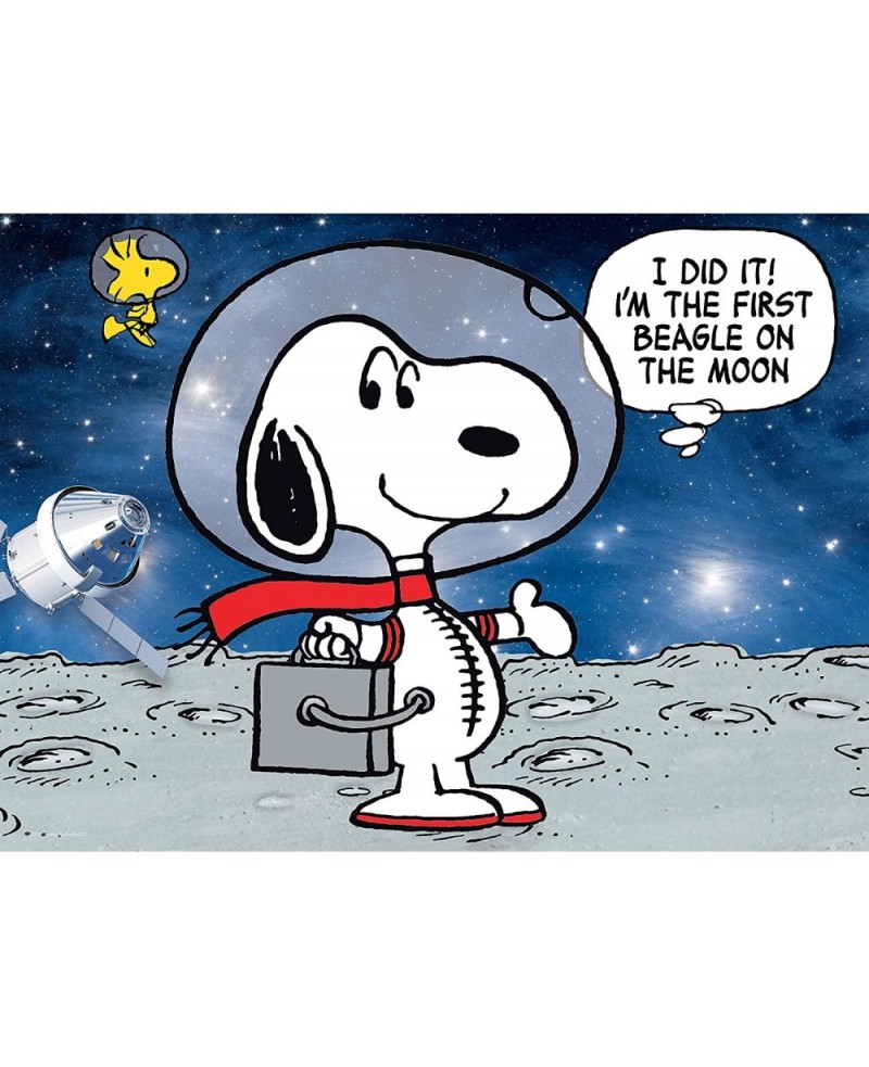 Peanuts Space - Moon Beagle - 100 Piece Jigsaw Puzzle $16.80 Jigsaw Puzzles