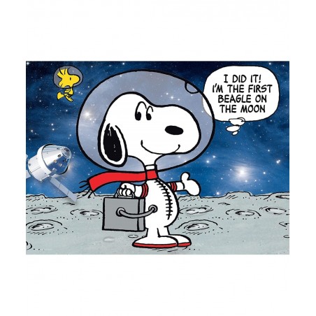 Peanuts Space - Moon Beagle - 100 Piece Jigsaw Puzzle $16.80 Jigsaw Puzzles