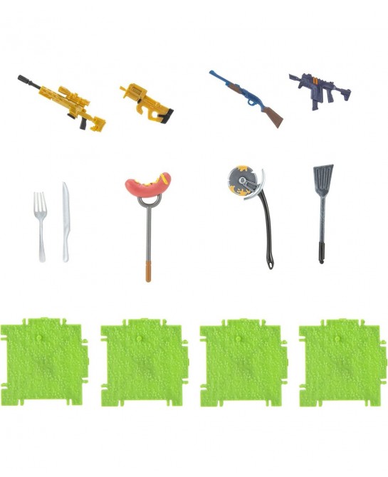 Squad Mode Tomatotown Legends 4-Figure Pack Series 6 Including Weapons Harvesting Tools Building Materials Stands and More $5...