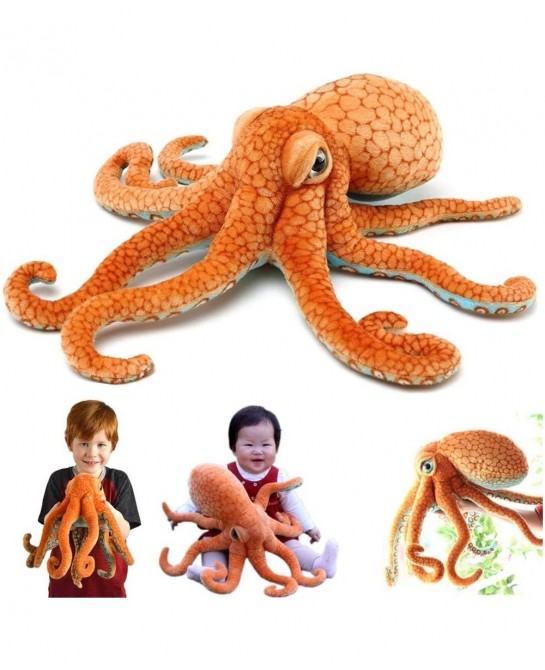 Octopus Stuffed Animal/Octopus Pillow/Toy Octopus/Used for Home Decoration Gifts Children Pillow Plush Animal Toys (19.6 inch...