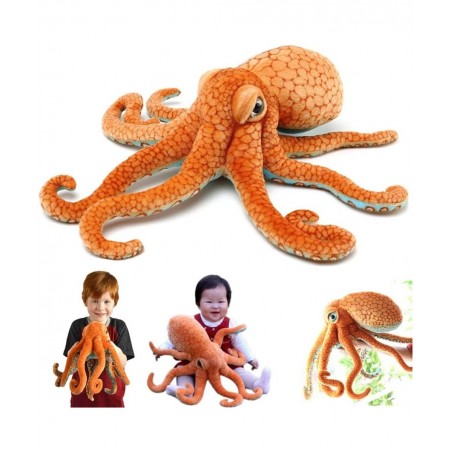 Octopus Stuffed Animal/Octopus Pillow/Toy Octopus/Used for Home Decoration Gifts Children Pillow Plush Animal Toys (19.6 inch...