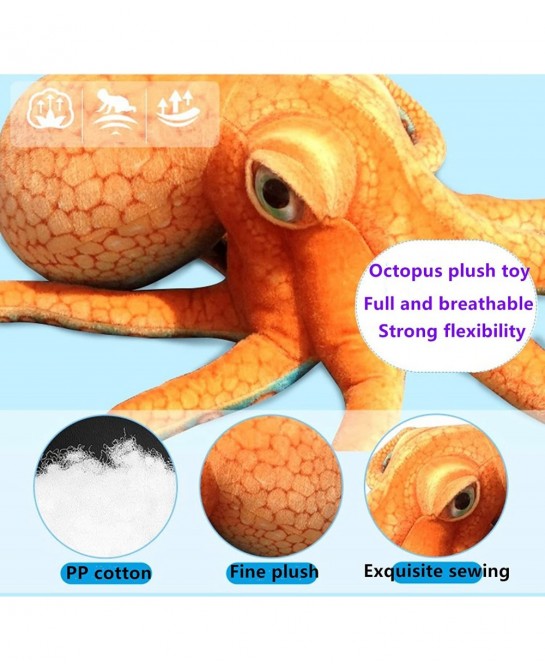 Octopus Stuffed Animal/Octopus Pillow/Toy Octopus/Used for Home Decoration Gifts Children Pillow Plush Animal Toys (19.6 inch...