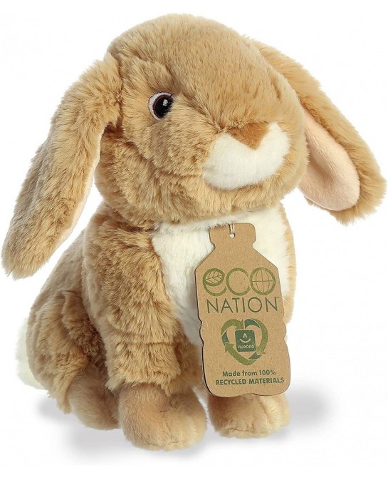 - Eco Nation - 9" Lop-Eared Rabbit Tan $27.98 Plush Figure Toys