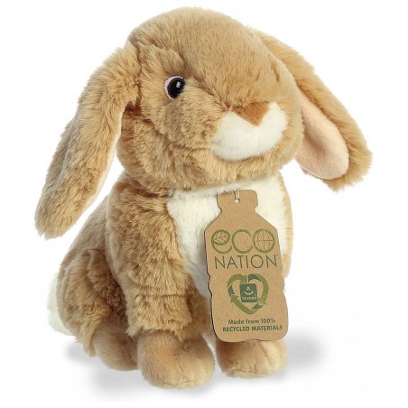 - Eco Nation - 9" Lop-Eared Rabbit Tan $27.98 Plush Figure Toys
