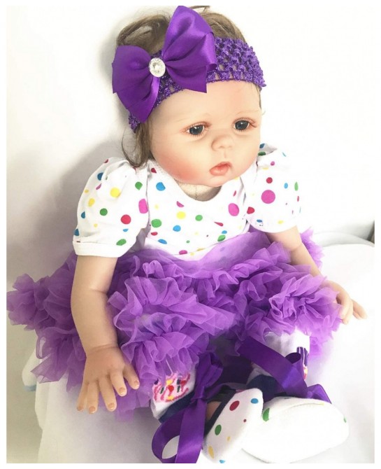 Reborn Dolls Clothes and Accessories for 22-23 inch Newborn Baby Girl Clothing and Shoes Outfits $38.14 Doll Accessories