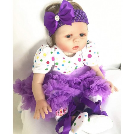 Reborn Dolls Clothes and Accessories for 22-23 inch Newborn Baby Girl Clothing and Shoes Outfits $38.14 Doll Accessories