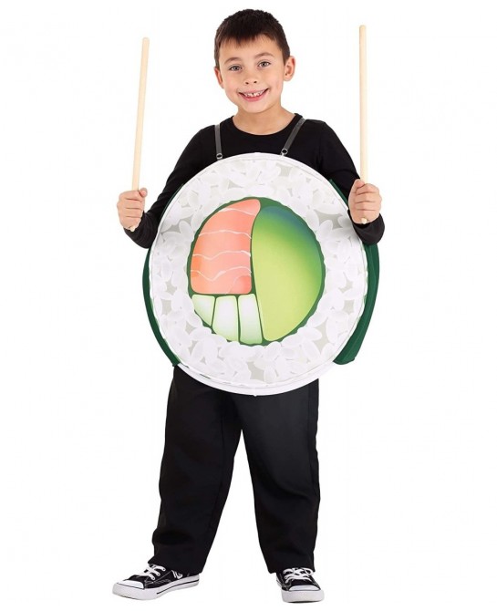 Child Sushi Roll Food Costume Sushi Costume for Kids $62.31 Kids' Costumes
