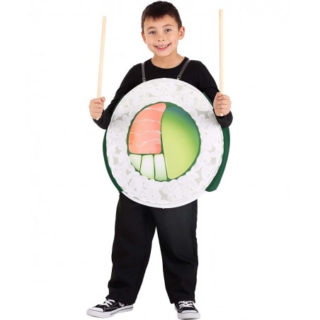 Child Sushi Roll Food Costume Sushi Costume for Kids $62.31 Kids' Costumes