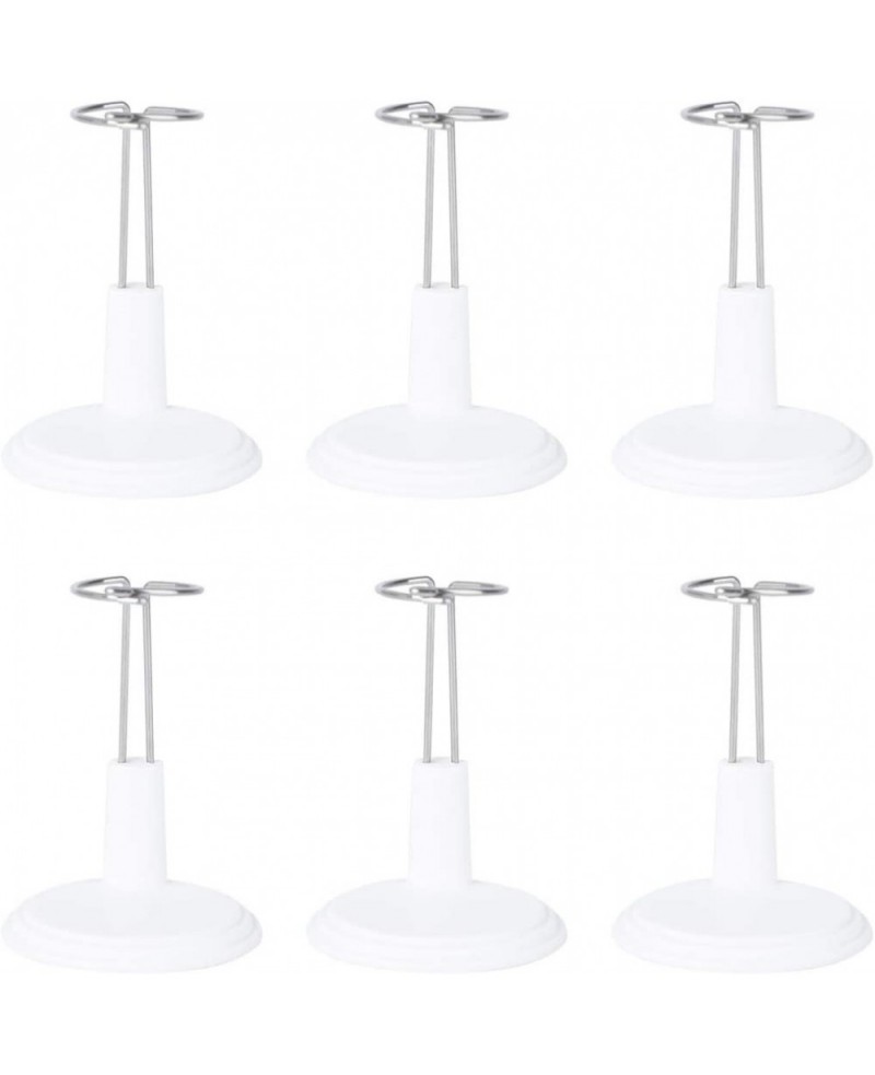 6Pcs Doll Stand 15CM Doll Display Holder Aaction Figures Stands Plastic Model Support Frame for Home Store Market $17.46 Dolls