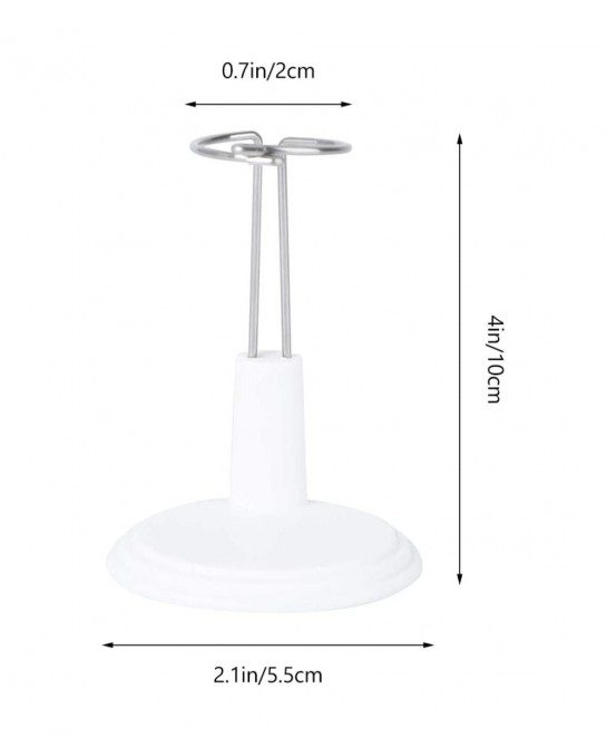 6Pcs Doll Stand 15CM Doll Display Holder Aaction Figures Stands Plastic Model Support Frame for Home Store Market $17.46 Dolls