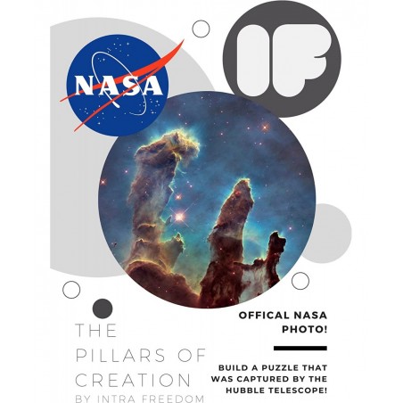 Intra Freedoms - Pillars of Creation 1000 Pieces - Difficult Jigsaw Puzzles 1000 Pieces - Challenge Yourself with 1000 Piece ...