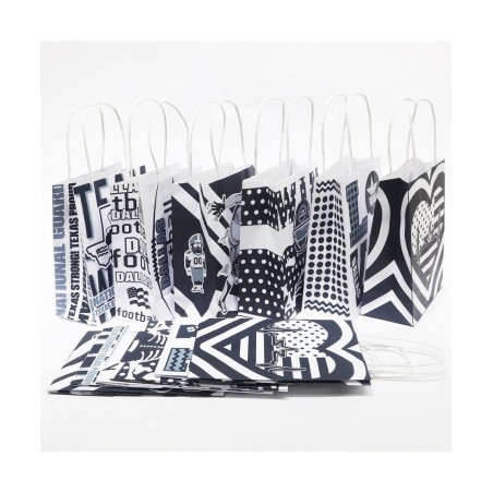 Football Party Supplies Gift Candy Bags for Fans Dallas Birthday Party Supplies Paper Bags with Handle Girls Boys $29.93 Kids...