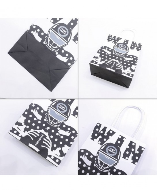 Football Party Supplies Gift Candy Bags for Fans Dallas Birthday Party Supplies Paper Bags with Handle Girls Boys $29.93 Kids...