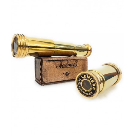 Pirate Spyglass Gift for Kids Boys & Girls Ship Captain Prop Spyglass Telescope | 7" Scout Scope - Cosplay Costume Vintage St...