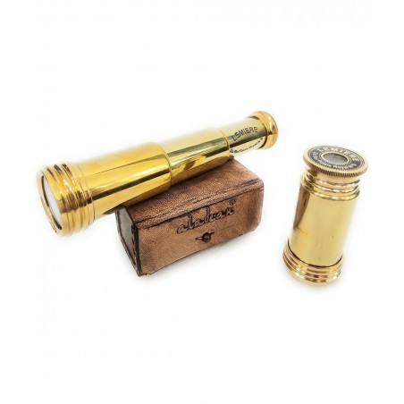 Pirate Spyglass Gift for Kids Boys & Girls Ship Captain Prop Spyglass Telescope | 7" Scout Scope - Cosplay Costume Vintage St...