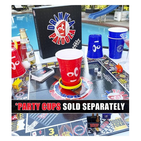 Board Games: Party Drinking Games for Adults - Game Night Party Games | Fun Adult Beer Games Gift with Beer Pong + Flip Cup +...