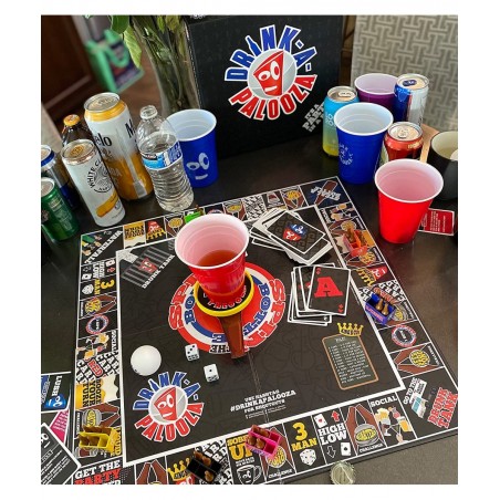 Board Games: Party Drinking Games for Adults - Game Night Party Games | Fun Adult Beer Games Gift with Beer Pong + Flip Cup +...