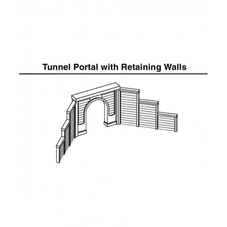 WS 1255 Ho Tunnel Portal Random Stone Single $26.03 Toy Vehicle Playsets