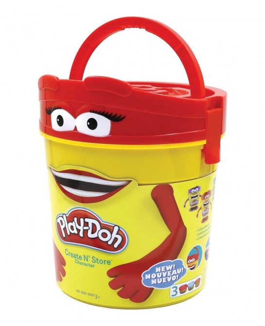 Play Doh Create N' Store Doh-Doh Toy Red $48.29 Kids' Art Clay & Dough
