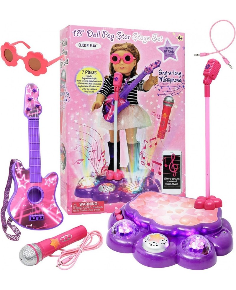 Interacting Karaoke Sing-Along Performance Stage Perfect for 18" Dolls $62.38 Doll Playsets