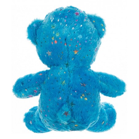Star Teddy Bear Plush Toy Sparkling Blue Bear Stuffed Animals Soft Plush Teddy Bear for Kids Boys Girls Best Gifts for Birthd...