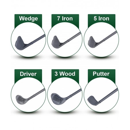 Mini Golfing Man Indoor Golf Kit – Golf Course Backyard Set – Complete Mini Golf for Home – Easy to Set Up and Play – Lightwe...