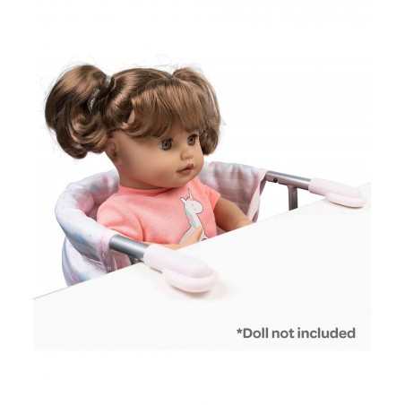 Baby Doll Feeding Seat in Classic Pastel Pink Fits Up to 20 Inch Baby Doll $24.68 Doll Accessories