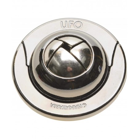 UFO Hanayama Brain Teaser Puzzle New 2019 Release Level 4 Difficulty Rating RED Velveteen Drawstring Pouch Bundled $32.54 Bra...