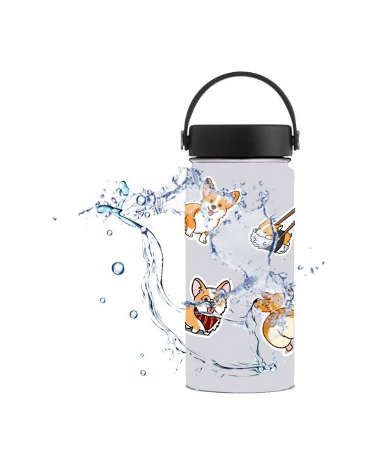 Cute Dog Stickers for Kids 50 PCS Waterproof Laptop Sticker Pack Vinyl Stickers for Car Cup Computer Guitar Skateboard Luggag...
