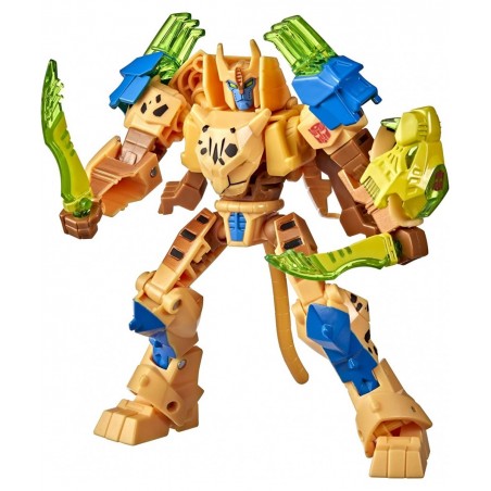 Bumblebee Cyberverse Adventures Toys Deluxe Class Cheetor Action Figure Saber Strike Action Attack 5-inch $49.00 Action Figures