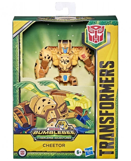 Bumblebee Cyberverse Adventures Toys Deluxe Class Cheetor Action Figure Saber Strike Action Attack 5-inch $49.00 Action Figures
