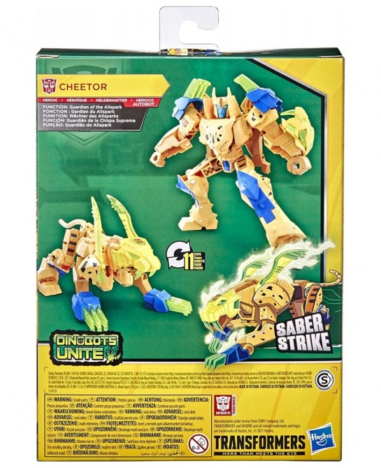 Bumblebee Cyberverse Adventures Toys Deluxe Class Cheetor Action Figure Saber Strike Action Attack 5-inch $49.00 Action Figures