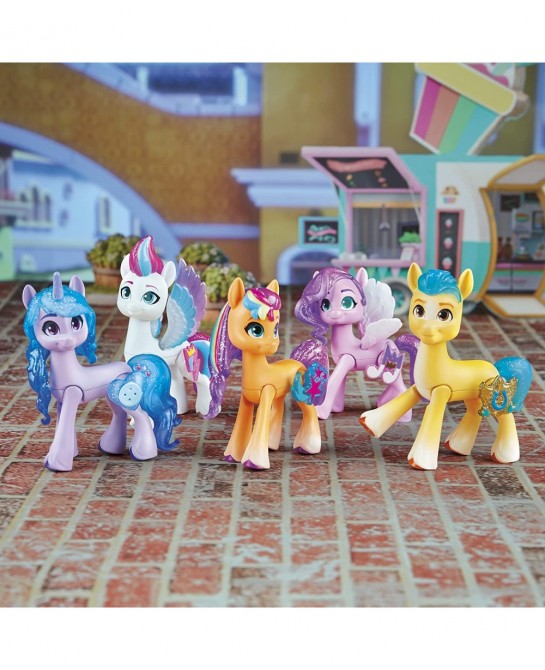 Toys: Make Your Mark Meet The Mane 5 Collection Set with 5 Pony Figures Gifts for Kids Toys for 3 Year Old Girls and Boys and...