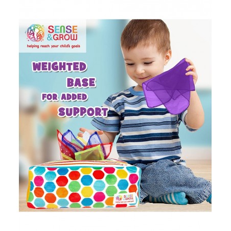 Sense & Grow Sensory Magic Tissue Box $38.89 Balls for Babies & Toddlers